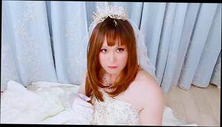 Video 1627676713: amateur crossdresser solo, amateur solo male, crossdresser dress, japanese crossdresser cosplay, crossdresser white