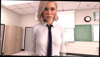 Video 1603574585: nudist school, brunette skinny blonde