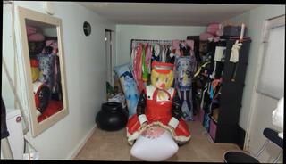 Video 1594729273: latex fetish bondage, latex bdsm fetish, bondage amateur bdsm, fetish solo masturbation, latex sissy, solo trans masturbation, solo masturbation toy, inflatable humping, sissy cosplay
