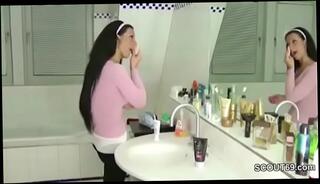 Video 474924275: sister handjob step brother, brother step sister taboo, brother cumshot, sister cum, german step brother, cumshot deutsch