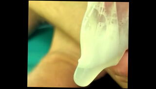 Video 1495980595: condom dick, big condom, pregnant, dick precum