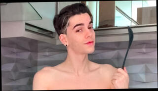 Video 1608593264: gay twink, cock juice, cock slurping