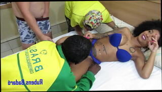 Video 1369547355: brazilian gang bang, ebony latin teen, black latin teen, exotic teen