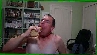 Video 1658643105: dildo sucking, anal dildo, dress dildo