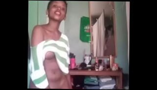 Video 1045654485: black african girl, exotic black girl