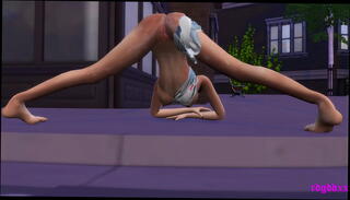 Video 1658037065: barefoot feet, 3d feet, barefoot blowjob, public 3d, shameless whore