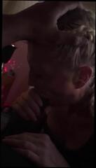 Video 351567401: cock whore swallows, black cock whore, swallow old cock, swallowing straight, gothic whore, ebony whore