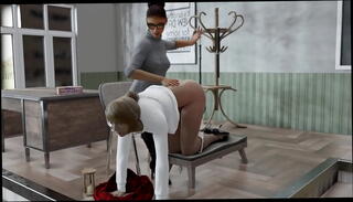 Video 1590249975: bdsm punishment, spanking punishment, anime spanking, punishment discipline, punished british, public punishment, short animation, knee spanking, bare spanking