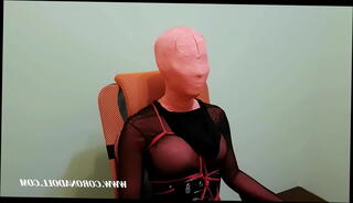 Video 548828935: latex catsuit bondage, latex catsuit mask, latex self bondage, nylon catsuit, self bondage masturbation, public nudity outdoor masturbation, catsuit high heels, latex female mask, bondage dolls, bondage face
