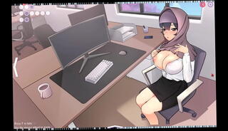 Video 1610845765: hentai game, perfect tits teasing, teases boss, massive tits