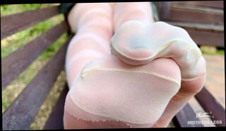 Video 1612315393: nylon feet toes, nylon feet pantyhose, nylon pantyhose fetish, milf feet fetish, milf feet solo, milf amateur fetish, nylon toe wiggling, nylon pantyhose face, pantyhose goddess, pantyhose worship, lovely nylon feet, blonde milf goddess, milf solo female, sexy white pantyhose, amateur milf outdoor, amateur milf public, 60fps amateur
