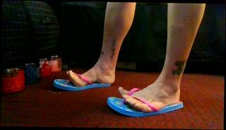 Video 1624820653: foot fetish flip flop, foot fetish feet, foot fetish solo, milf feet fetish, amateur foot fetish, flip flop shoeplay, foot shoe fetish, female foot fetish, fetish strap, fetish women, tattooed amateur milf, pink flip flops