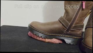 Video 1664364213: pov feet fetish, amateur pov cock, cock pov cumshot, cock pov hardcore, cock pov masturbation, feet crushing cock, feet shoes, boots feet, feet trample, little feet, cock rider