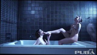 Video 1566510871: kayla jane, feet lesbian foot, lesbian feet licking, lesbian straight, lesbian bath