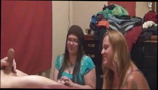 Video 121888501: cfnm wanking, cfnm girls, cfnm amateur, cfnm guy, straight guy wanking, girl takes two