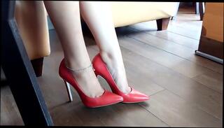 Video 883970504: foot fetish high heels, foot fetish hd, high heels shoeplay