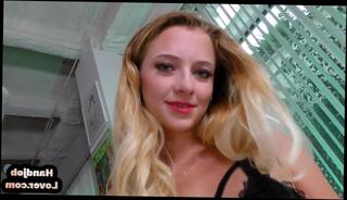 Video 1581071923: model handjob pov, pov babe jerking, erotic model, babe pov tugs, bf pov, model wanks, model couple, blonde model babe, blonde lingerie model, curvy model, models panties, pov 60fps, erotica babe