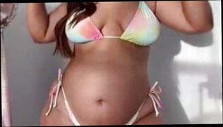 Video 1567856391: bikini sexy hot, sexy pregnant, pregnant belly, bikini love, pregnant hard, sexy fap, sexy hot straight, ball belly