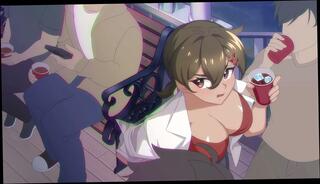 Video 1665523895: anime toon, wearing vibrator, bathroom riding, vibe
