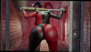 Video 1656723085: harley quinn, perfect big ass