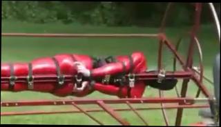Video 504520304: bdsm fetish slave, latex bdsm fetish, latex riding, bizarre latex