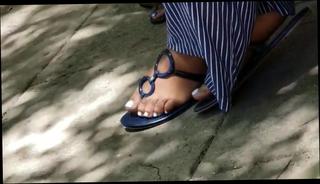 Video 766714304: amateur foot fetish, candid ebony feet