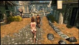 Video 123595604: bdsm strapon, skyrim slave girl, strapon blowjob, submitted, anime