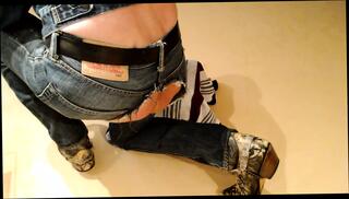 Video 1584503351: riding butt plug, big butt plug, riding cowboy, man gay