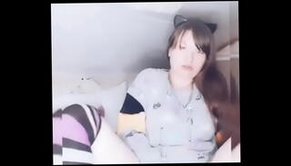 Video 1435177385: sexy teen solo, sexy solo brunette, toys masturbating love, toys cream