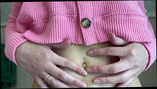Video 1439053045: cute girl tease, teasing stretching, belly tease, cute slim girl, teasing college