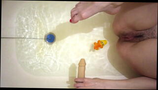 Video 1426388545: barefeet foot job, barefoot foot job, hairy legs feet, dildo foot job, feet sex toys, foot job handjob, sexy legs, sexy bath