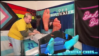 Video 1643351965: feet foot fetish toes, chubby bound