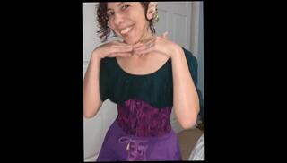 Video 1616224383: amateur brunette playing