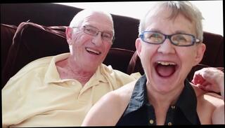 Video 1621163324: horny granny fucking, granny fucks younger, big ass threesome, big tits threesome, threesome cumshot, granny friend, horny husband fucks
