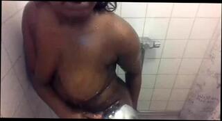 Video 324823401: black webcam girl, ebony webcam girl, straight girl, black girl shower, girl taking shower