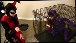 Video 1581669854: harley quinn, bdsm bondage slave, lesbian bondage slave, bdsm fetish slave, amateur bondage slave, bdsm hardcore bondage, amateur hairy creampie, pregnant slave, tattooed pregnant, cosplay bondage, pregnant hd