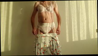 Video 1599159685: crossdresser lingerie, crossdresser wears, crossdresser pink