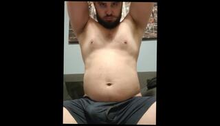 Video 1342617203: chubby gay solo, solo muscle jock, chubby bear solo, chubby male solo, big dick gay jock, amateur gay jock, bear chubby belly, muscle gut