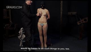 Video 749614525: bdsm slave punishment, bdsm bondage slave, bdsm fetish slave, bdsm fetish slut, slapping slave, tits slapping squeezing, big tits slapped