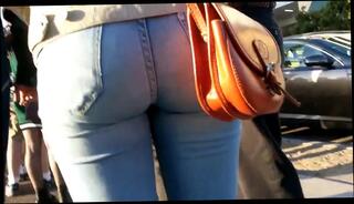 Video 739545704: girl tight jeans, college girls tight