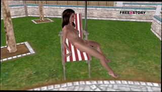 Video 1611965505: cartoon porn 3d animation, 3d toons, cute girl masturbating, girls swimming pool, girl bottle
