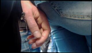 Video 323007704: milf fingers ass, milf voyeur, ass fingering cam, touched big butt milfs, milf hidden cam, milf jeans