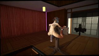 Video 1654389875: furry dildo, inflatable dildo, furry cum