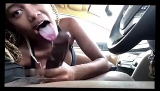 Video 1558888055: ebony milk, ebony sloppy blowjob, slim blowjob, blowjob young