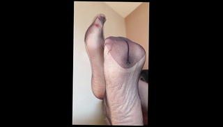 Video 1556898501: nylon soles feet pantyhose, feet soles toes, pantyhose mom, feet straight, wearing pantyhose, feet three, feet stepping, european feet