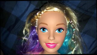 Video 1331572075: barbie doll, cum facial, facial cumshot, styled facialized, cum head, haired facial