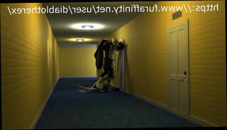 Video 1266786085: furry 3d, furry animation, furry feet, furry fetish, 3d slave, foot fetish