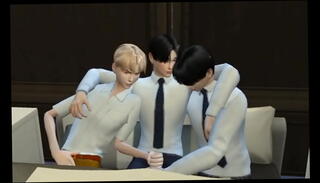 Video 1607110395: threesome gay anal sex, student threesome