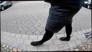 Video 1582097641: fetish gay solo, crossdresser pantyhose, pantyhose outdoor, white pantyhose, public pantyhose, hose, fetish european, fetish hd