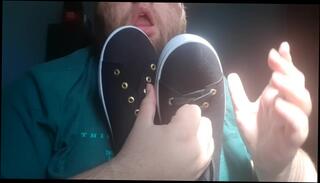 Video 1596804143: fetish male feet foot, feet slave foot, foot fetish solo, foot slave licking, amateur foot fetish, slave humilation, foot shoe fetish